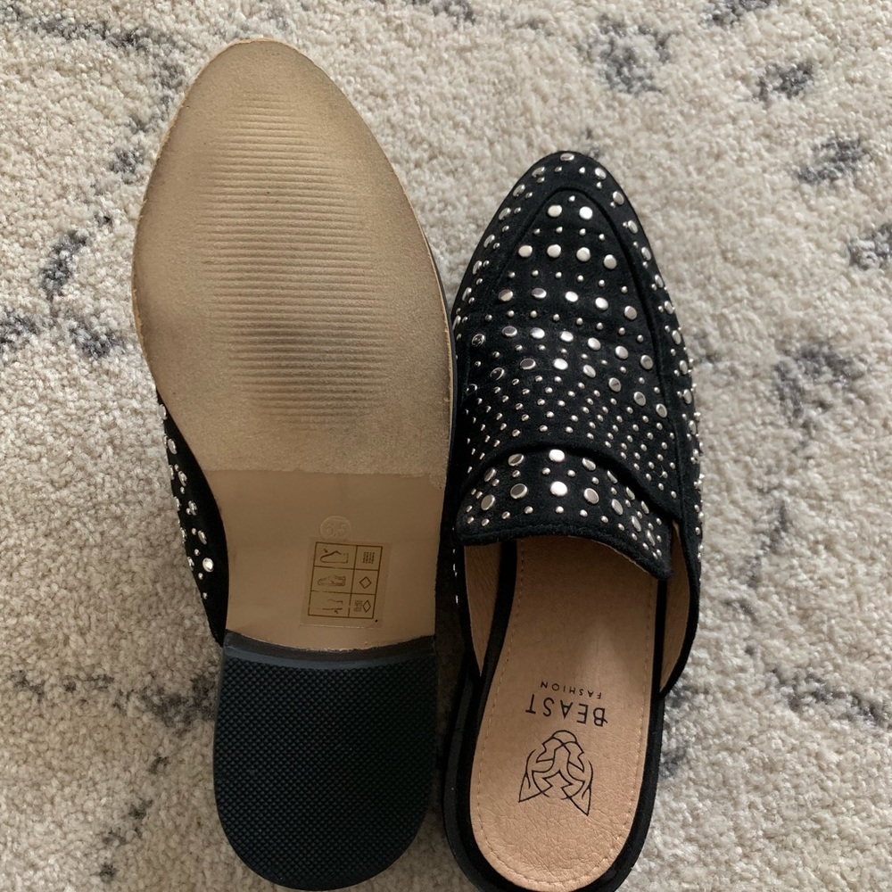 Studded Mules - Picture 3 of 4